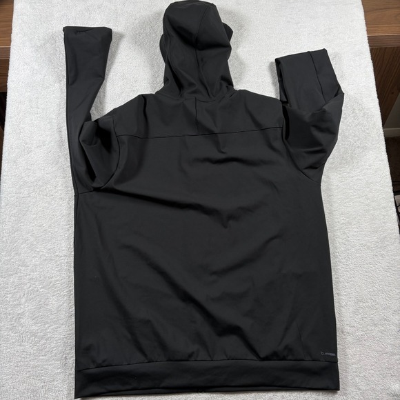 Adidas Climacool Puremotion Jacket Mens XL Black Sweat Wicking Hooded Training - Picture 7 of 8